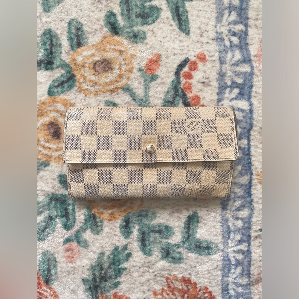 Louis Vuitton Damier Azur Wallet